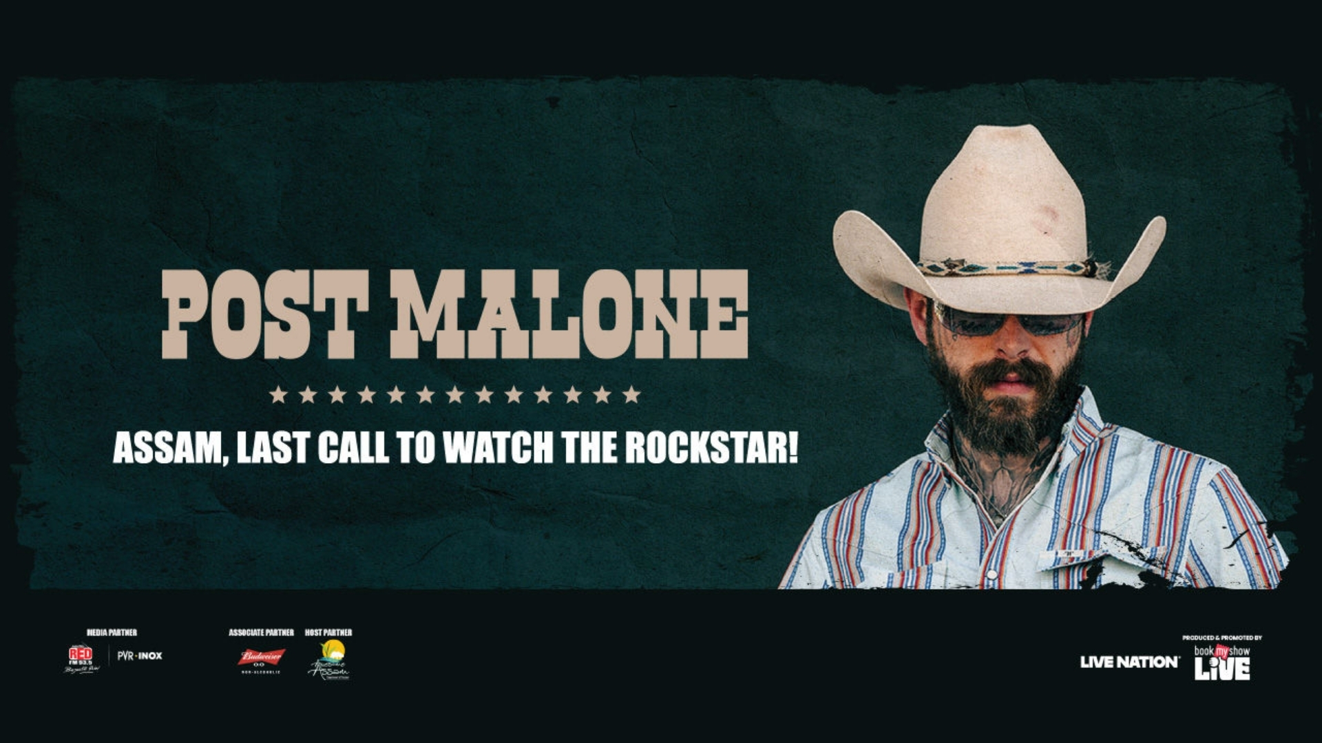 Post Malone to headline first India concert in Guwahati on December 8