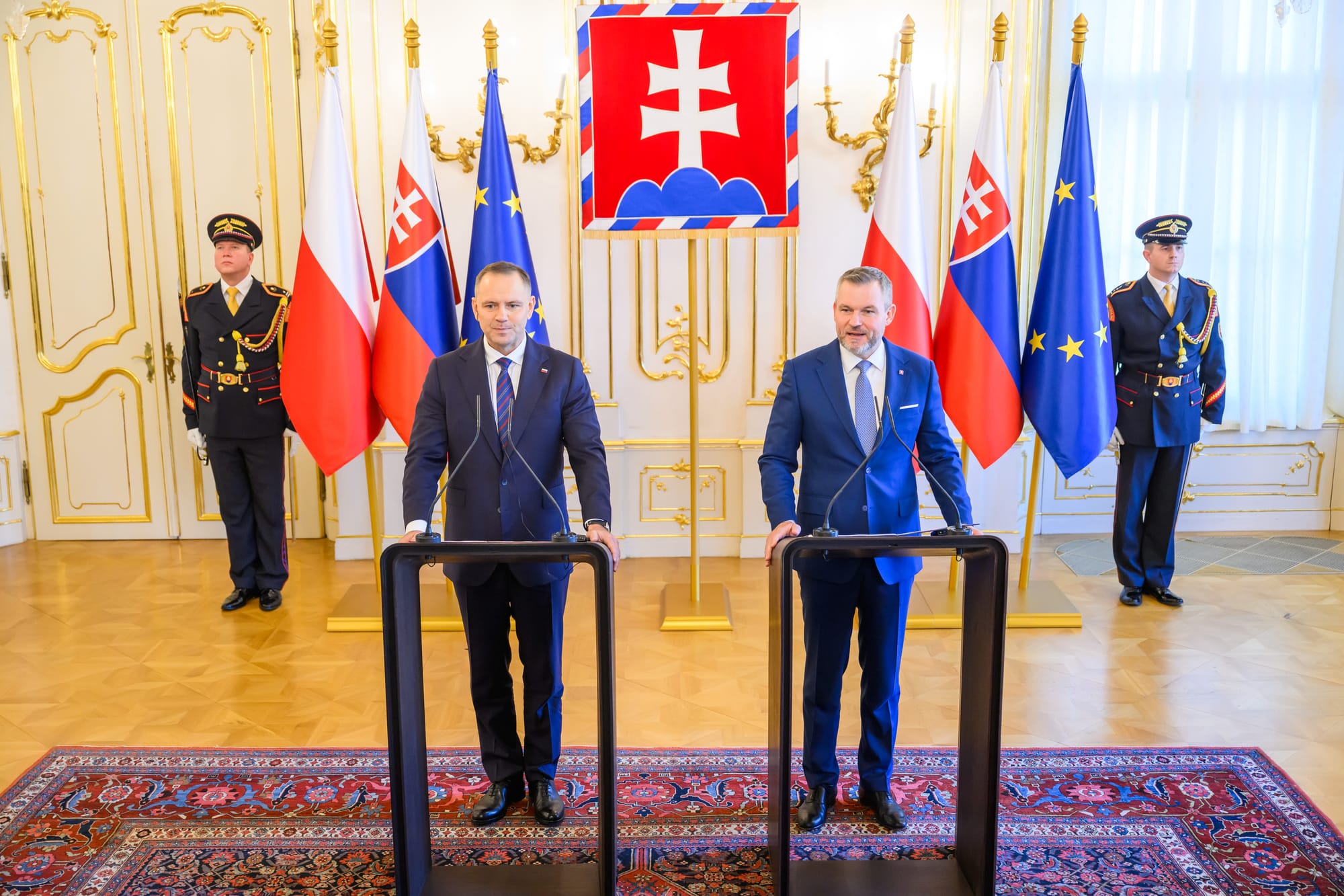 President Welcomes Polish Offer for US Gas Imports to Slovakia in Future