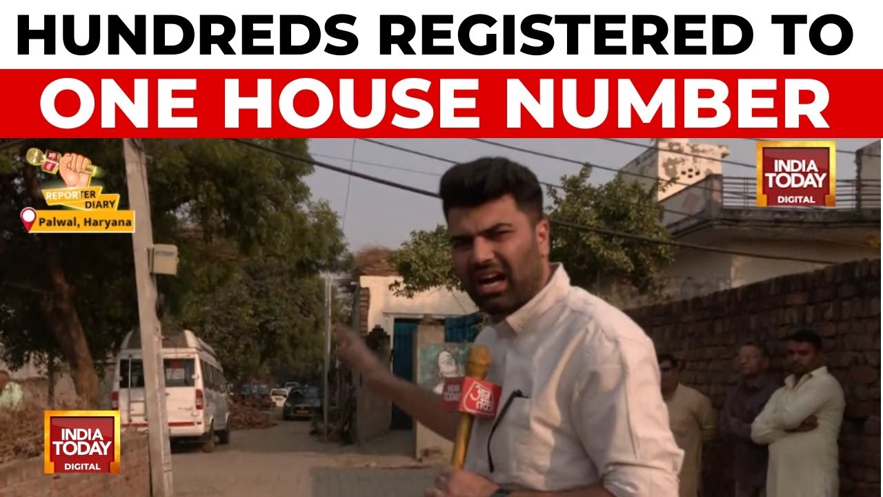 Rahul Gandhi's '501 Voters, 1 House' Claim: The Truth Behind a Single Palwal Address
