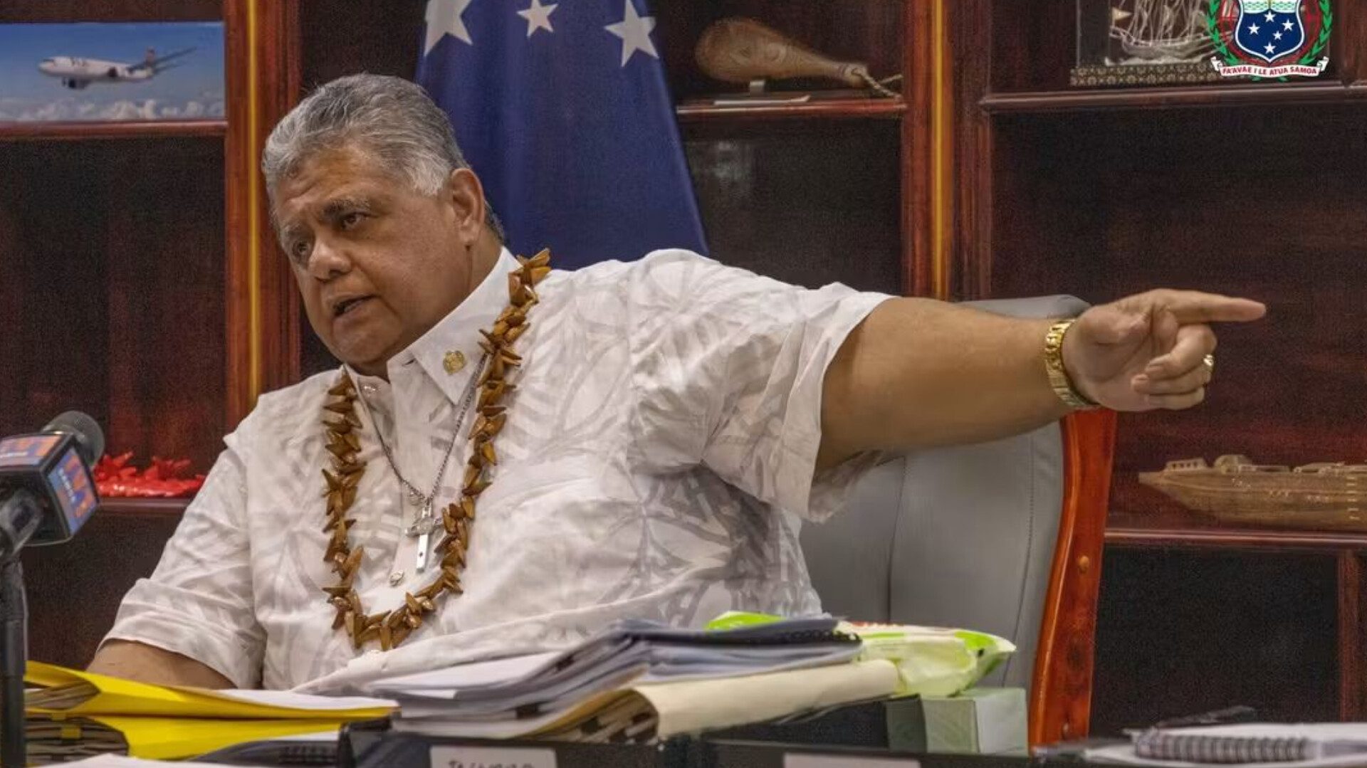 Samoa PM Vows to Lead the War against Drugs in a Zero Tolerance No-Nonsense Approach