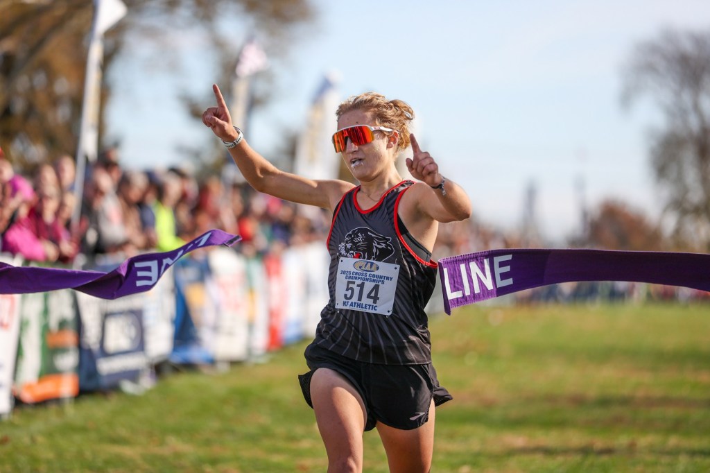 Saucon Valley's Virginia Kraus makes PIAA history with fourth win