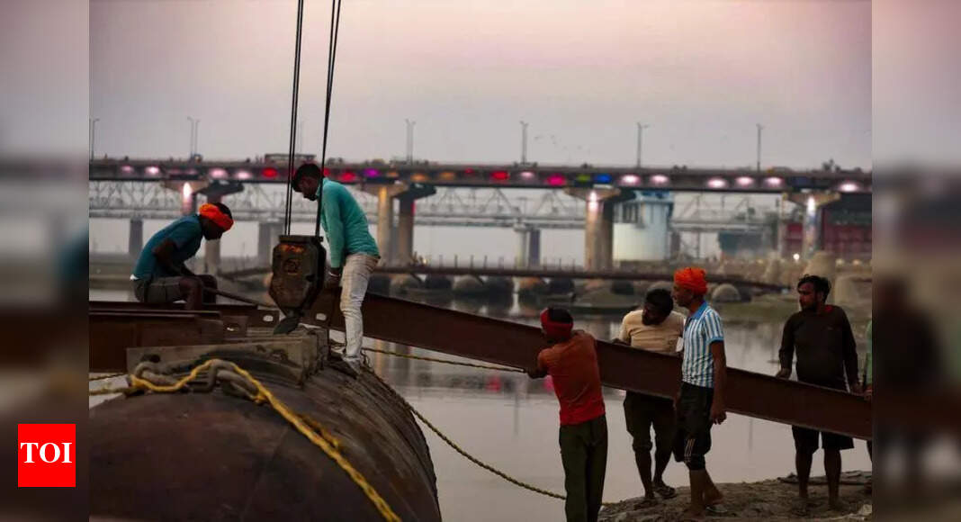 Security stepped up for Magh Mela, ‘bhoomi pujan’ today | Prayagraj News