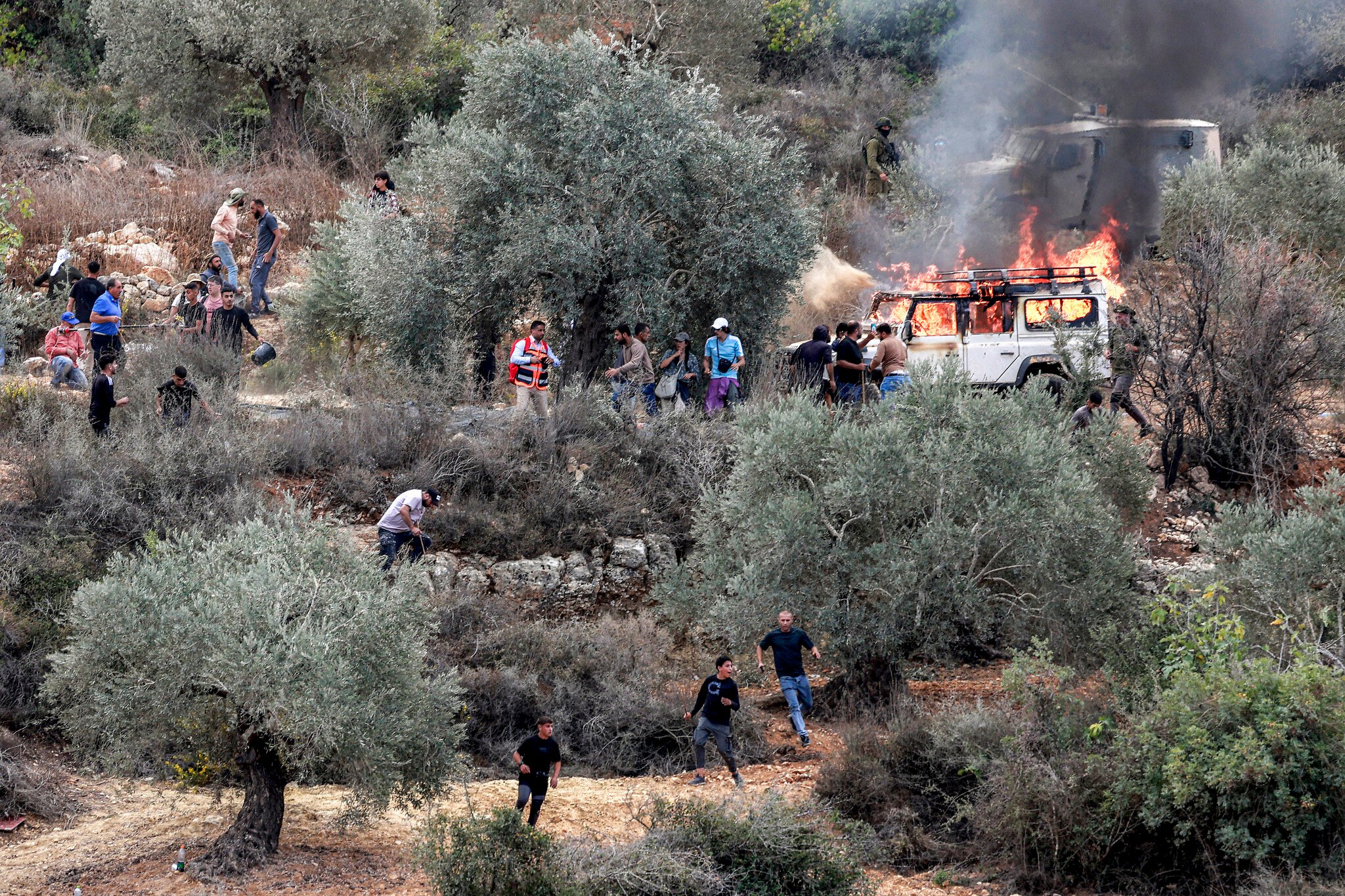Settler attacks on Palestinians in West Bank hit all-time high in October -- UN