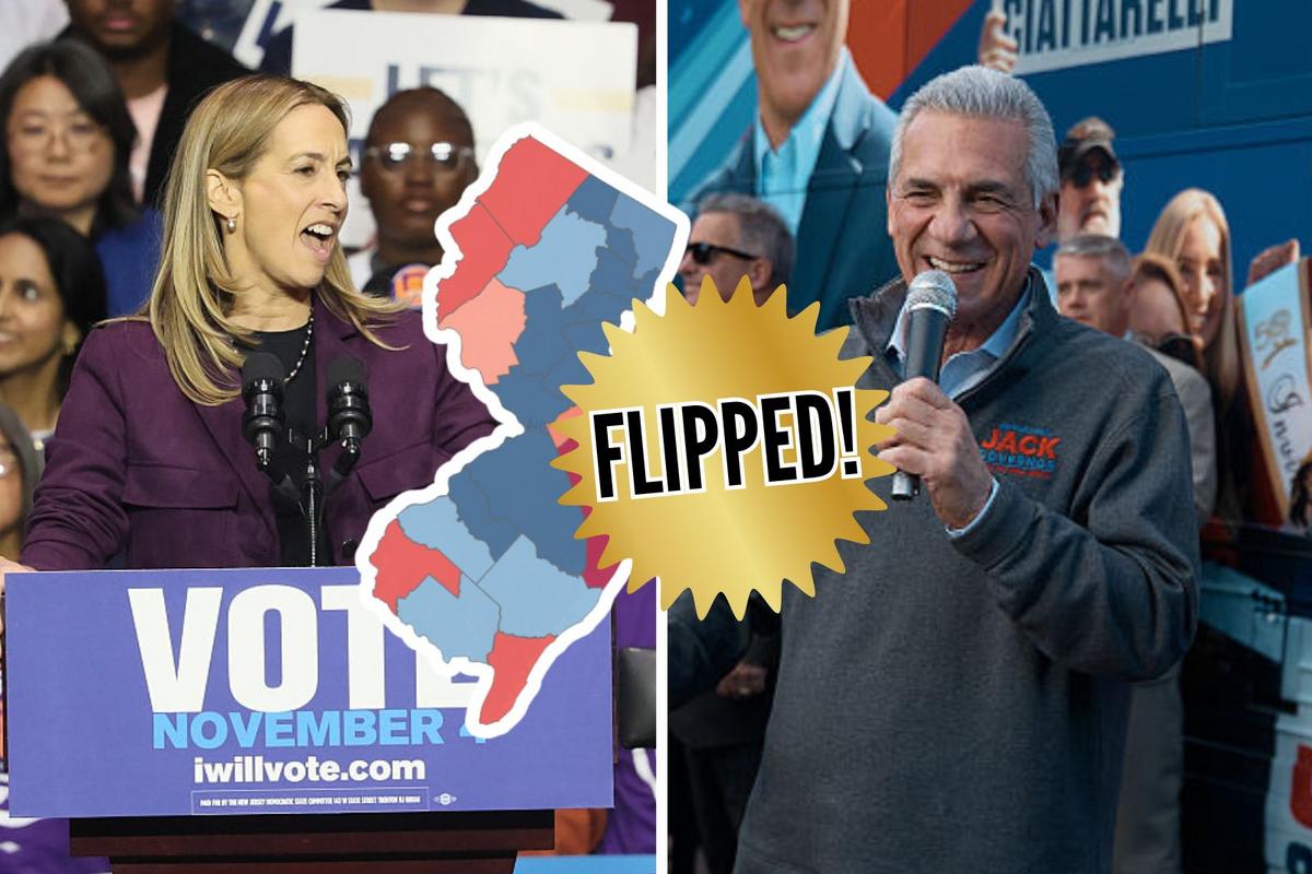 Sherrill's landslide flips 5 NJ counties blue