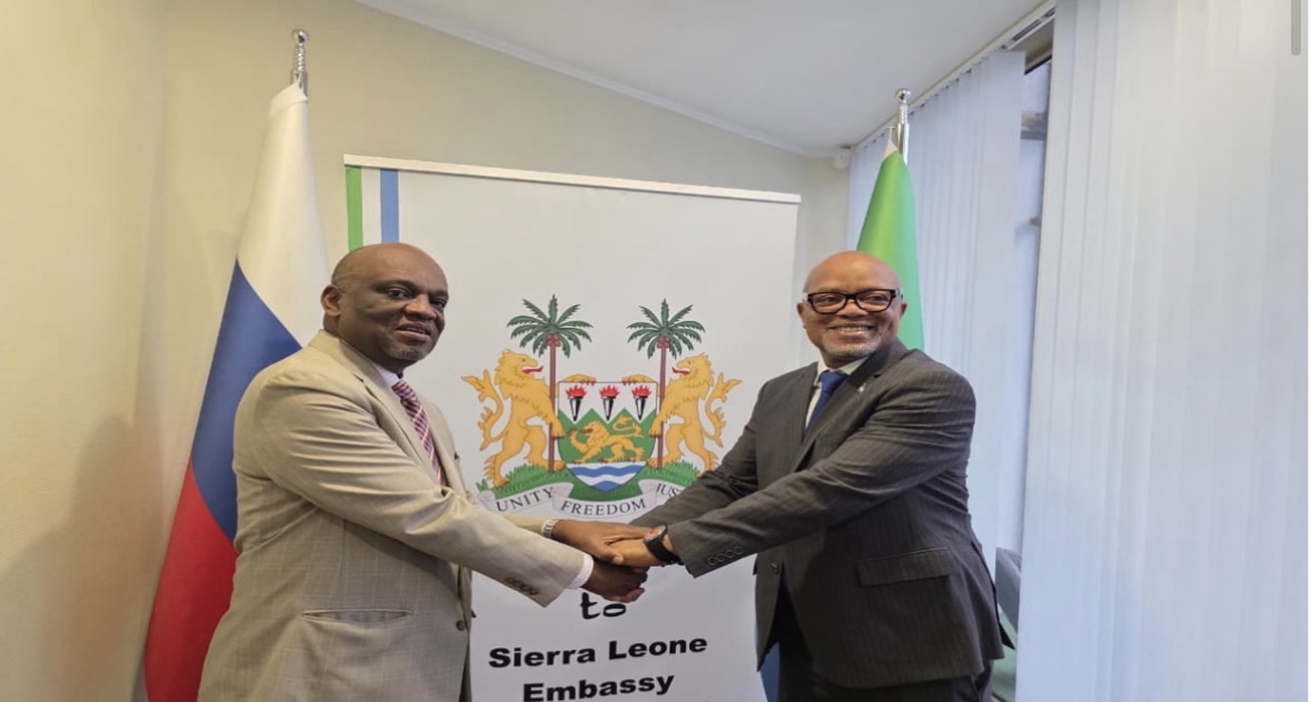 Sierra Leone, Ghana strengthen diplomatic ties in Moscow