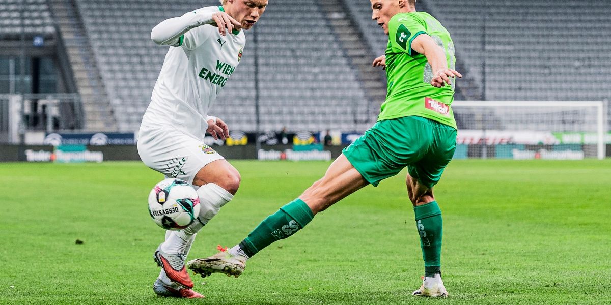 Stange rettet Rapid ein 1:1-Remis bei der WSG Tirol - Bundesliga