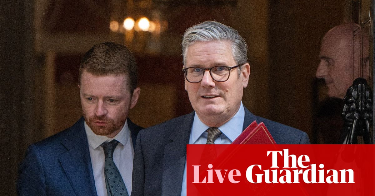 Starmer stands by McSweeney and says he has been ‘assured no briefings against ministers done from No 10’ – UK politics live | Politics