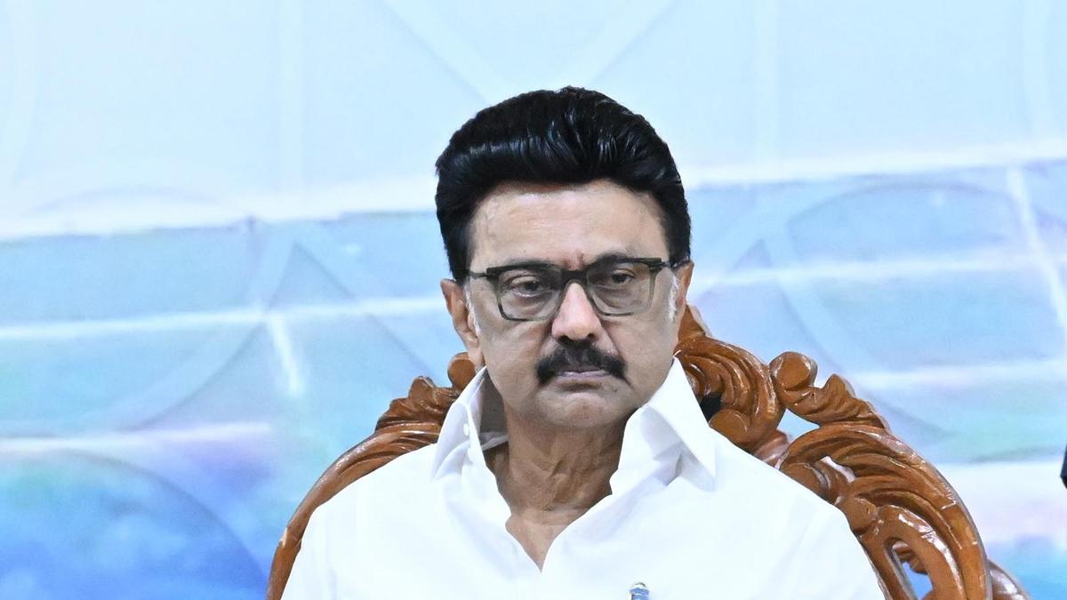Stopping SIR is our foremost duty: T.N. CM Stalin