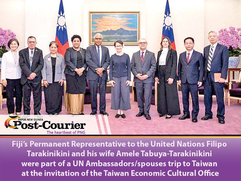 Taiwan slams China - Post Courier