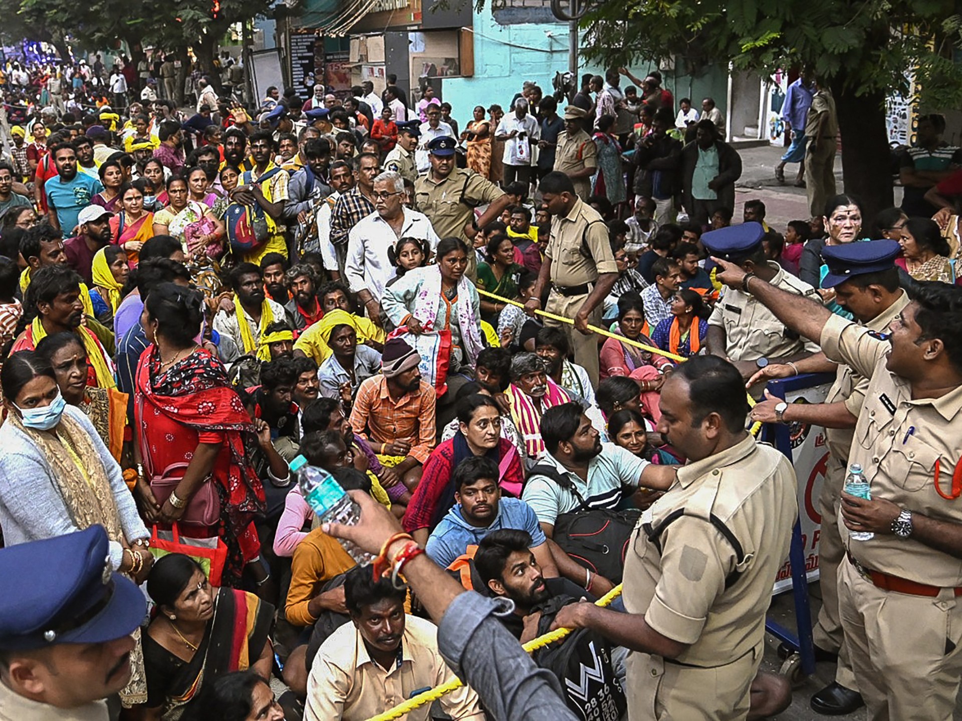 Temple stampede in India’s Andhra Pradesh kills at least 9 | Religion News