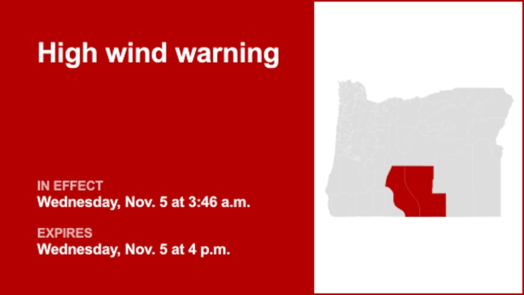 The NWS issues high wind warning until early Wednesday evening – CONVEN ...