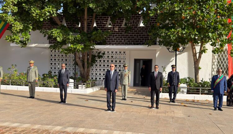 The President of the Republic Presides over the Flag-raising Ceremony Commemorating the 65th Anniversary of National Independence.
