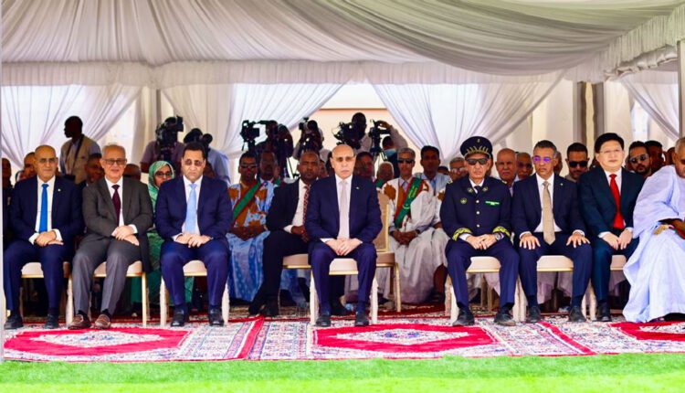 The President of the Republic oversees the inauguration ceremony for the extension project of the National Institute of Public Health.