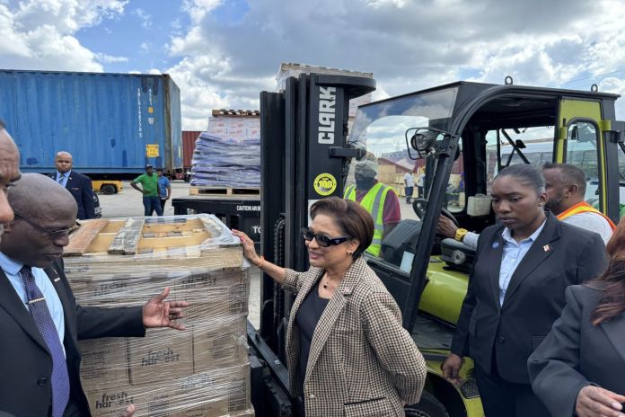 Trinidad and Tobago first humanitarian relief supplies to Jamaica – hurricane Melissa