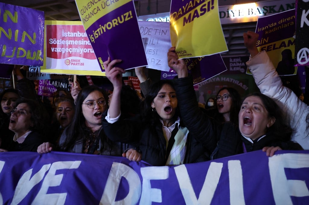 Turkey marks ‘elimination of violence day’ amid protest bans as women push back