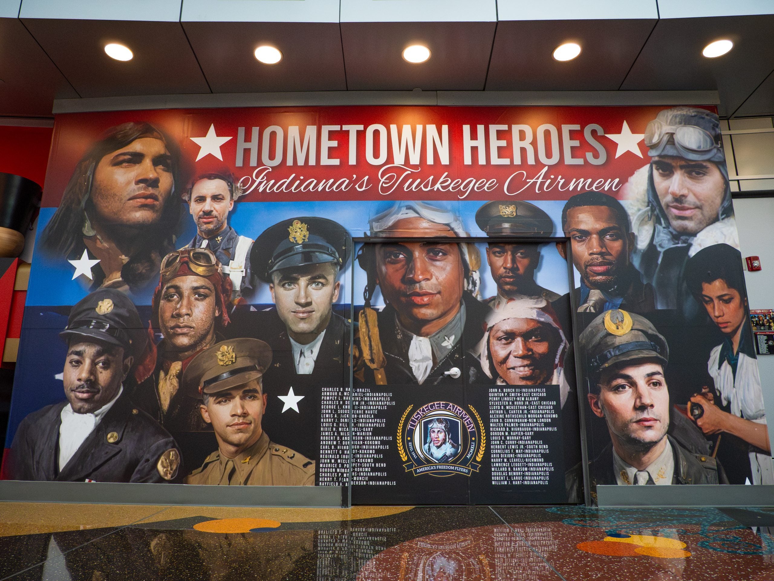 Tuskegee Airmen exhibit unveiled at Indianapolis airport – Indianapolis ...