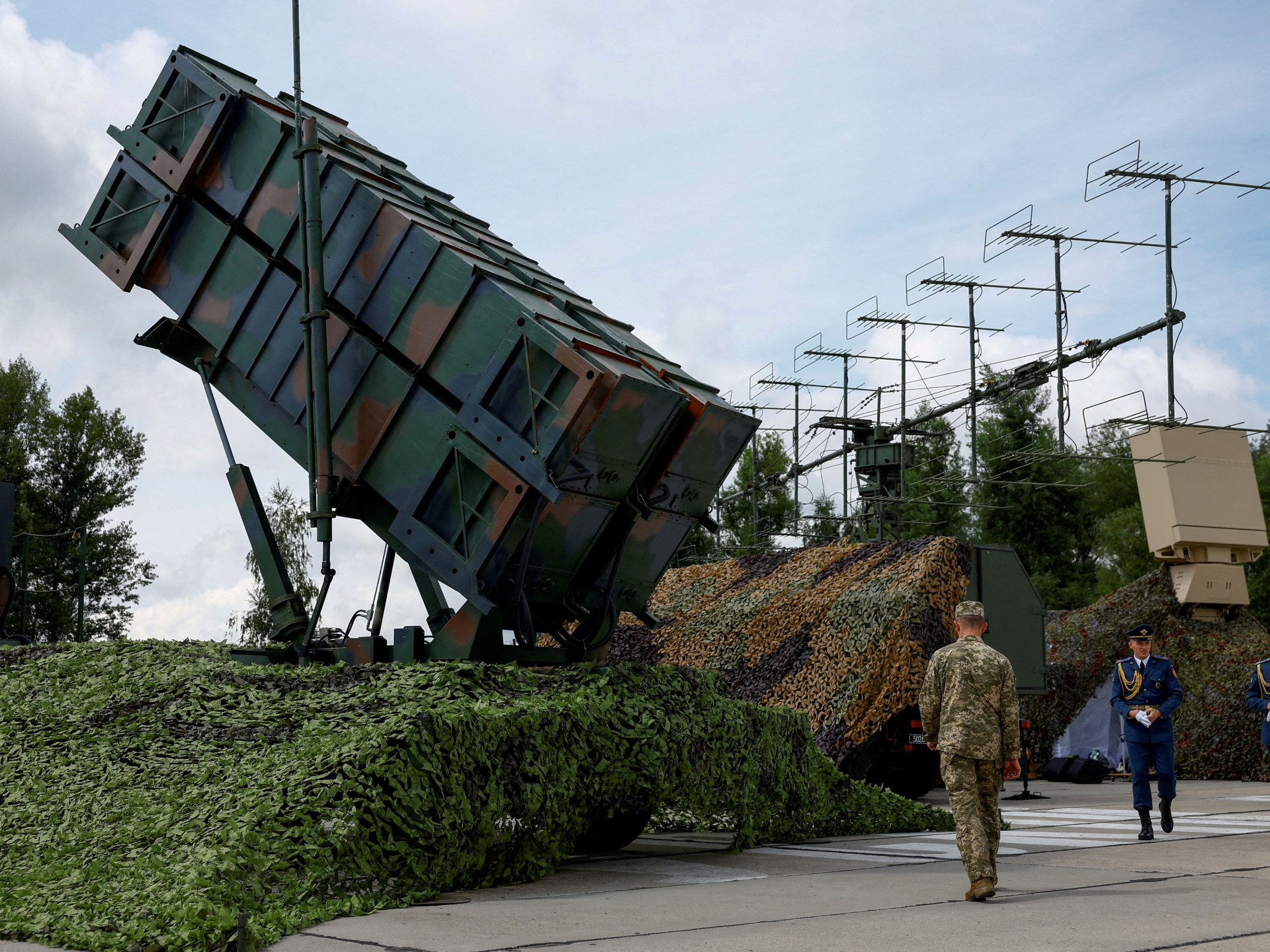 Ukraine receives Patriot systems to bolster air defences against Russia | Russia-Ukraine war News