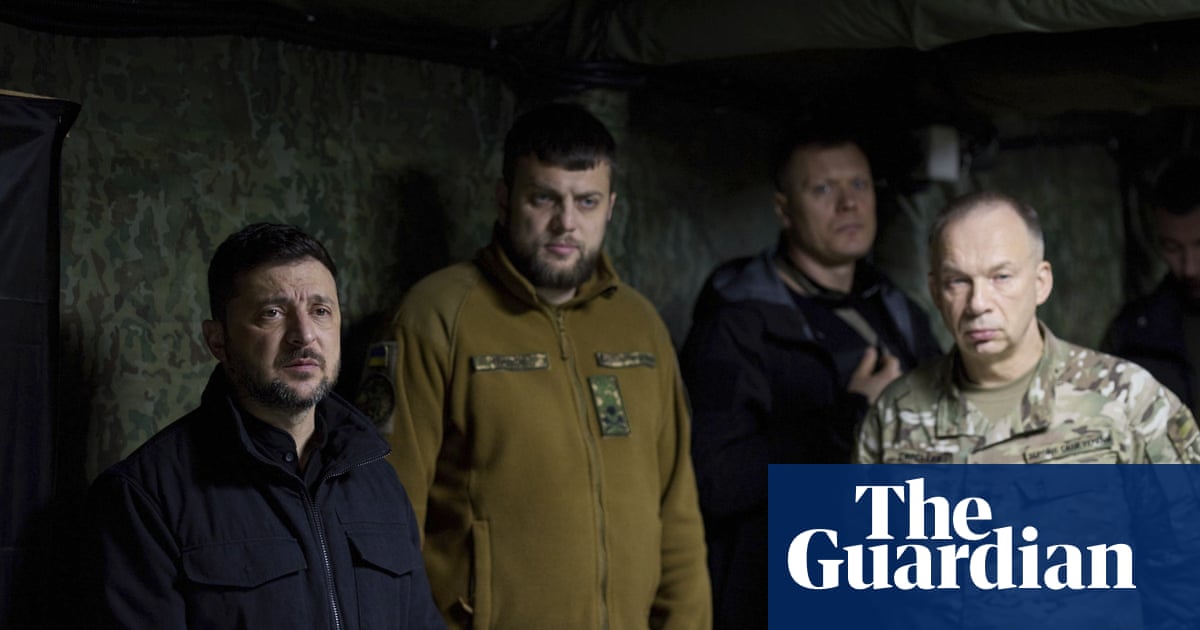 Ukraine war briefing: Zelenskyy visits troops near embattled Pokrovsk | Ukraine