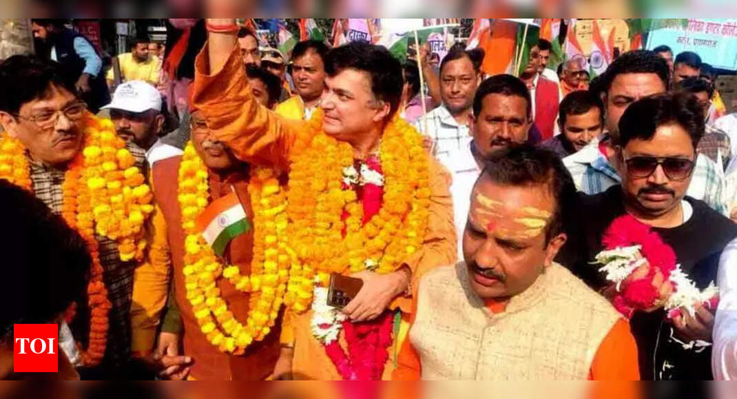 Unity march taken out on 150th birth anniv of Sardar Vallabhbhai Patel | Prayagraj News