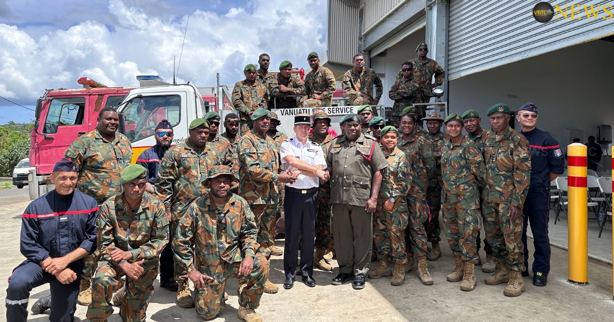 Vanuatu Firefighters Begin First French-Led Training