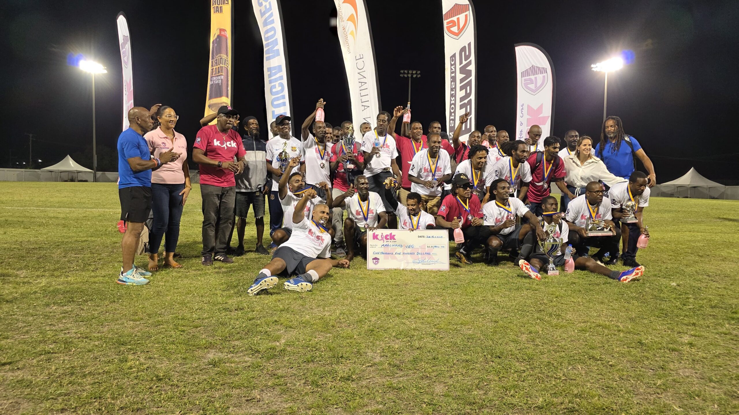 Veterans in Sports scores big for cancer in ‘Kick for A Cure’