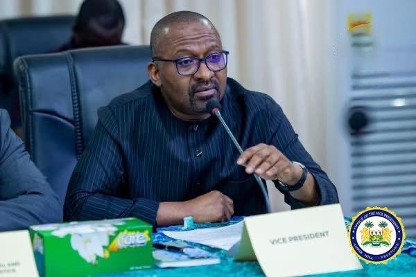 Vice President Lauds President Bio’s Strong Political Will to End Sierra Leone’s Kush Crisis