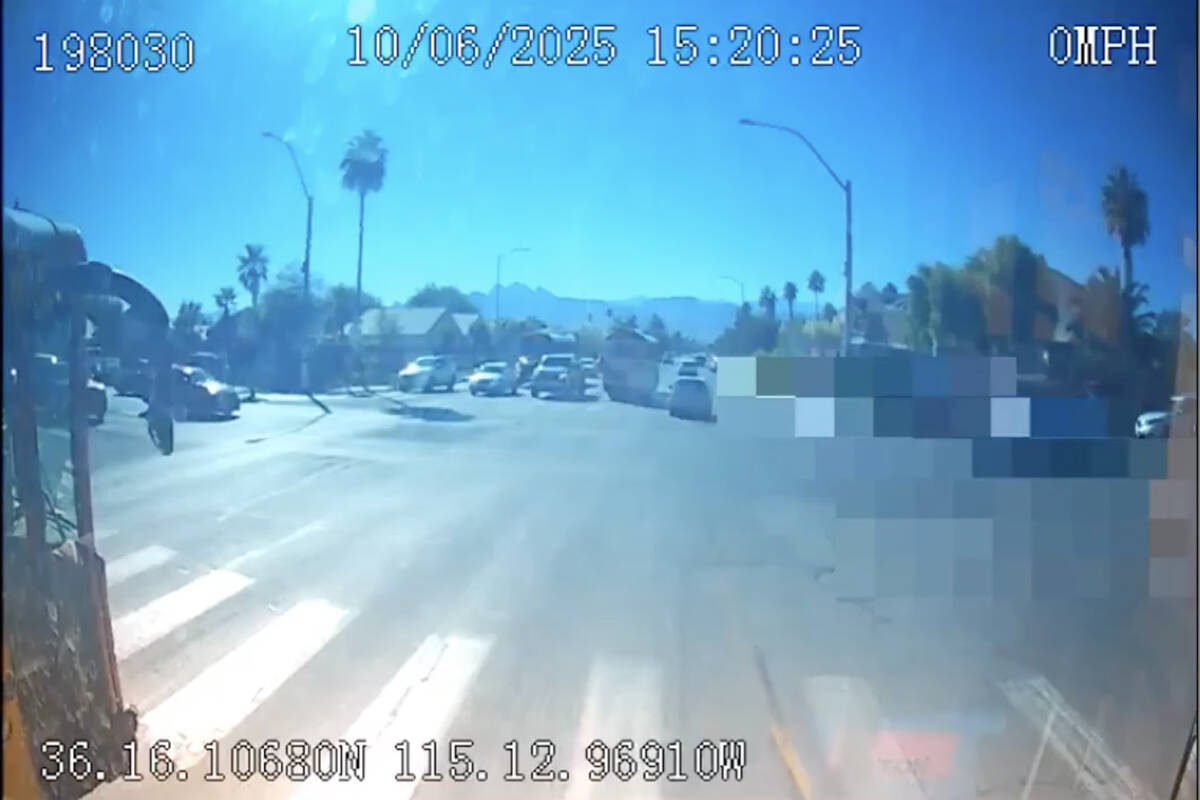 Video shows moments before Haylee Ryan was fatally hit by CCSD school bus | Local Las Vegas