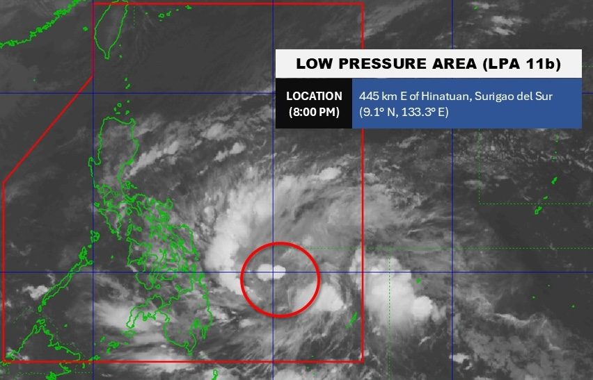 PAGASA: Watch out for rain from potential tropical cyclone, shear line