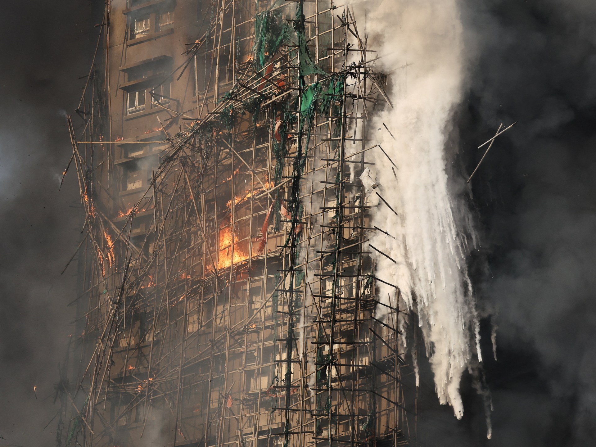 What is bamboo scaffolding and how did it worsen the Hong Kong fire? | Construction News