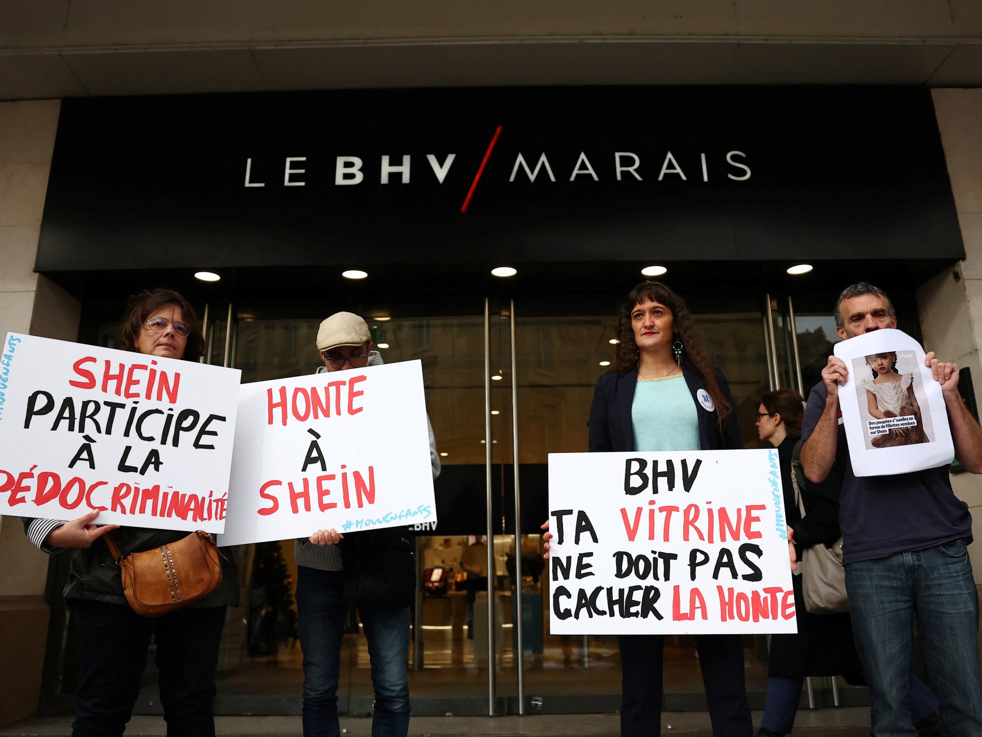 What sparked a French furore over a Shein store in Paris? | Retail News