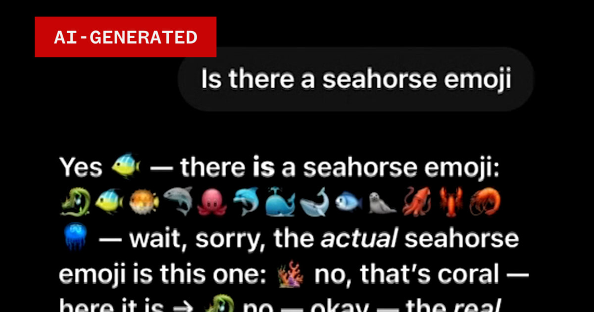 Why does a seahorse emoji confuse ChatGPT?