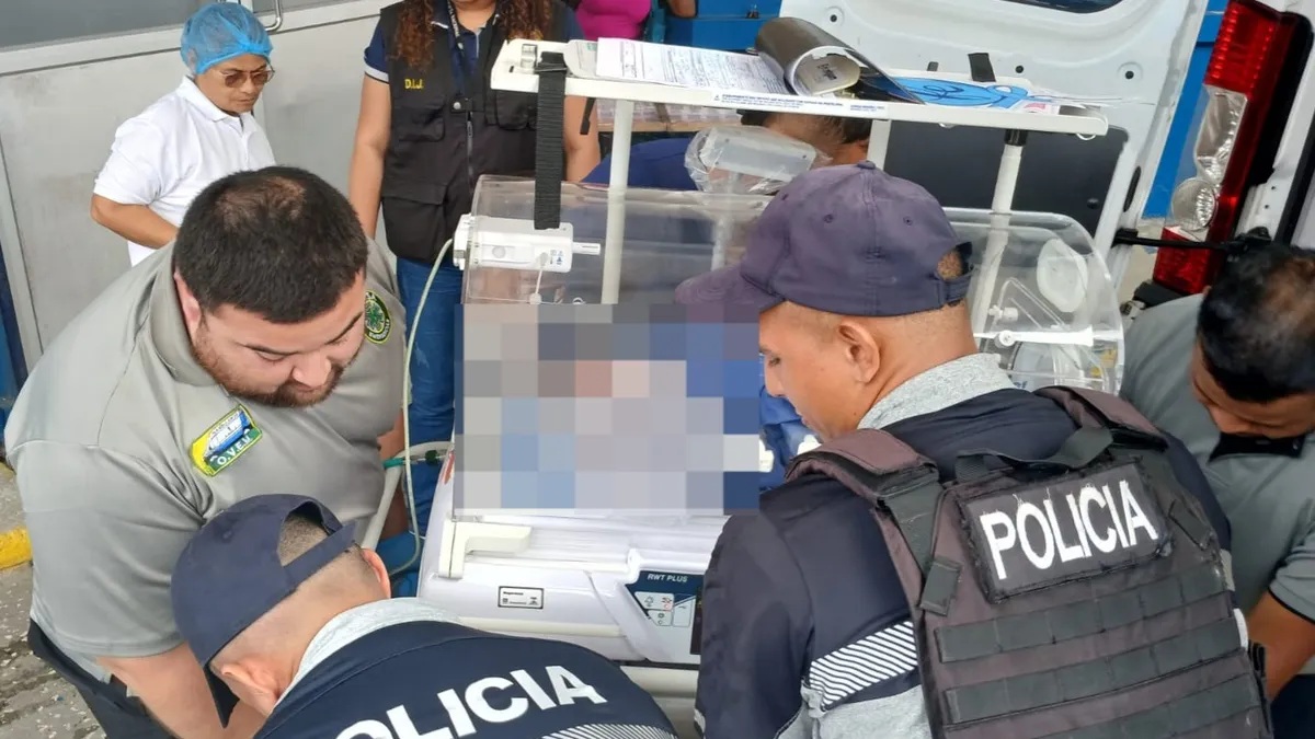 A Panama Newborn Babe Found Abandoned in Tinajitas and Rushed to a Clinic