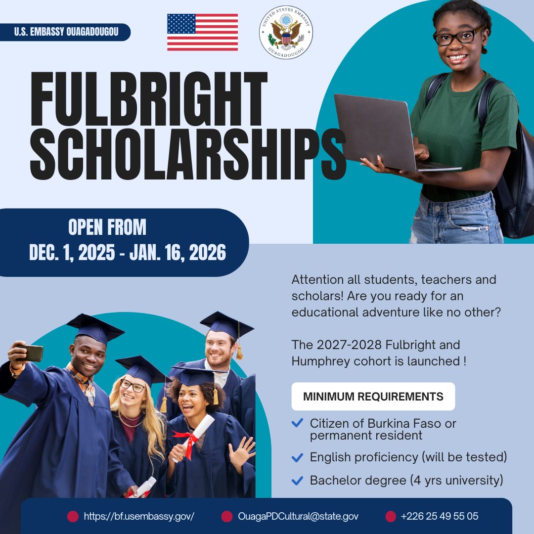 ANNUAL COMPETITION FOR THE FULBRIGHT AND HUMPHREY EXCHANGE PROGRAMS