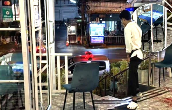Australian tourist goes berserk and runs into glass partition at Phuket restaurant leading to his death