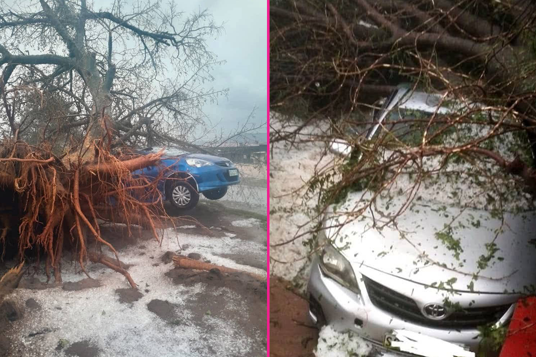 BREAKING NEWS: NORTHERN HHOHHO HIT BY VIOLENT HAILSTORM, THOUSANDS LEFT WITHOUT POWER