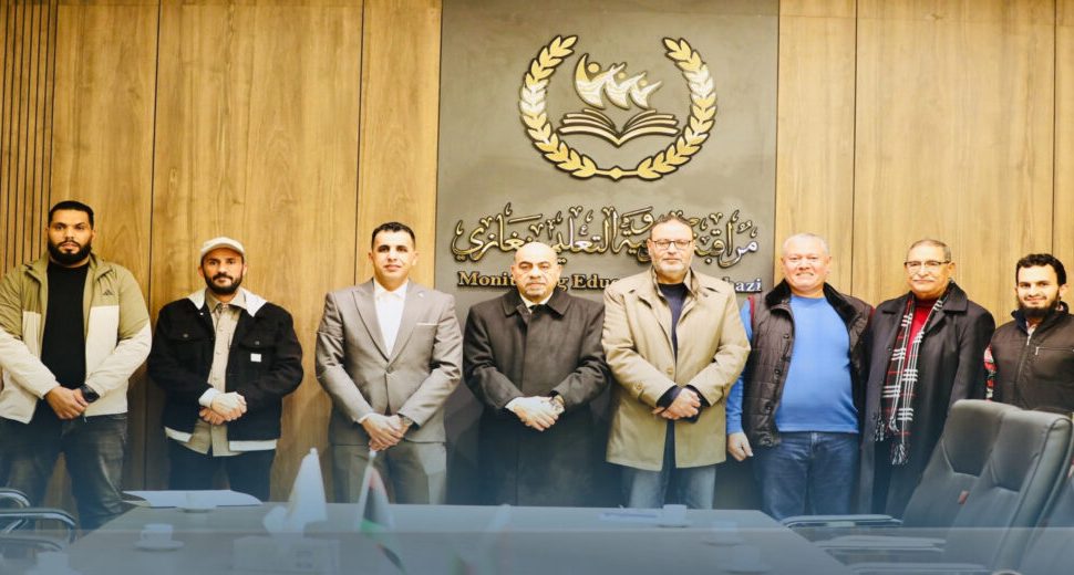 Benghazi Education discusses with the Civil Service Bureau procedures for the disbursement of salaries