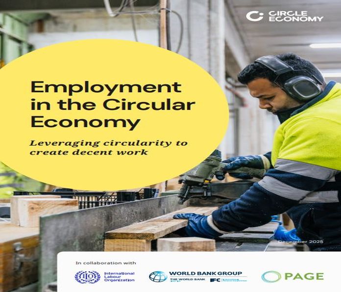 Between 121 and 142 million people are employed in the circular economy globally