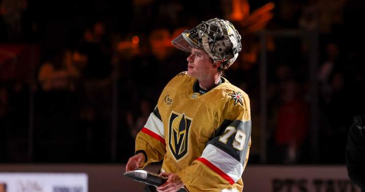 Carter Hart ‘so happy to be playing the game again,’ logs win in NHL return