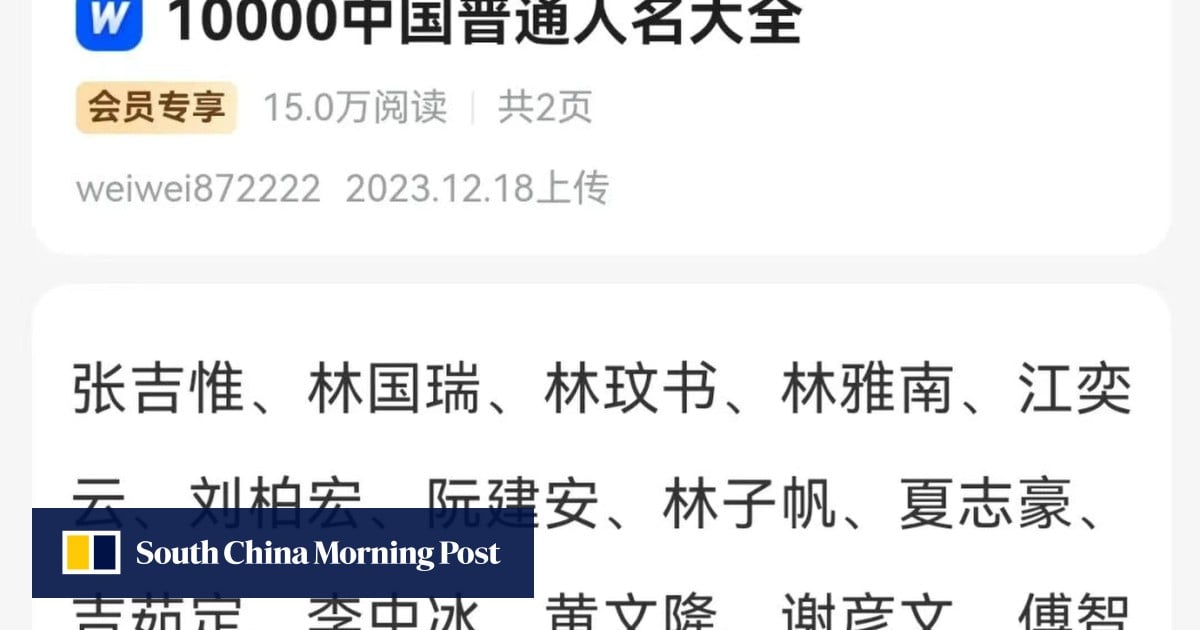 China’s fake name scandal sparks warnings about government credibility and corruption