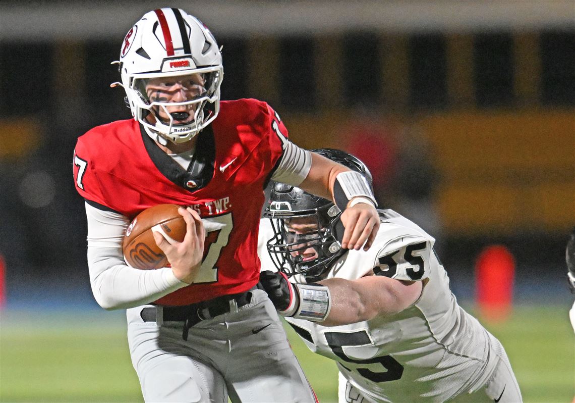 Class 5A all-state football 2025: Peters Township's Nolan DiLucia, Woodland Hills' Scoop Smith each named for the third time