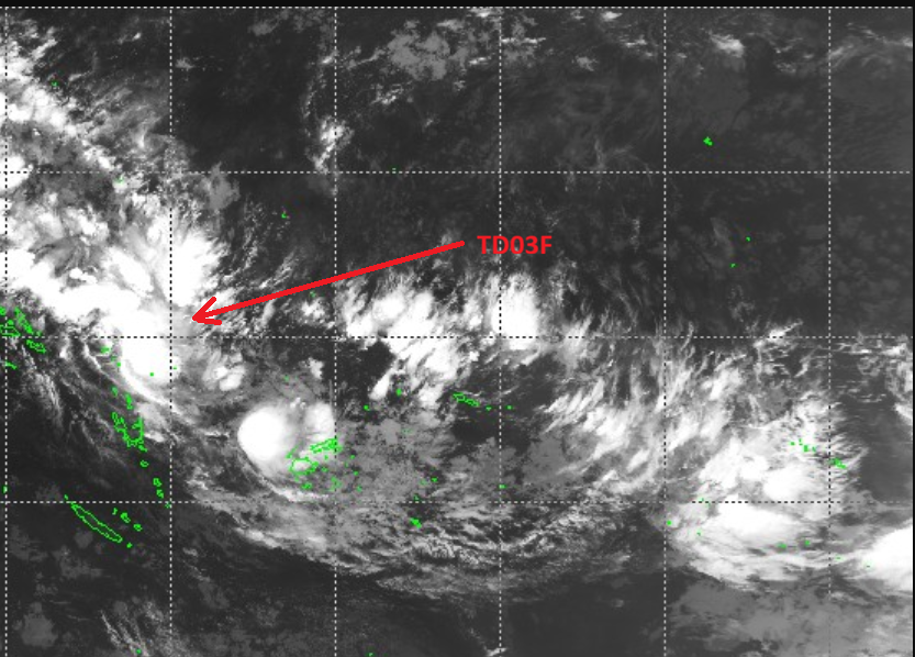 Cyclone development risk of TD03F remains low - Fiji Met