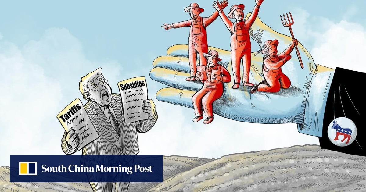 Democrats bet on ‘betrayal’ in rural heartland as Trump’s ‘America first’ mantra falls short