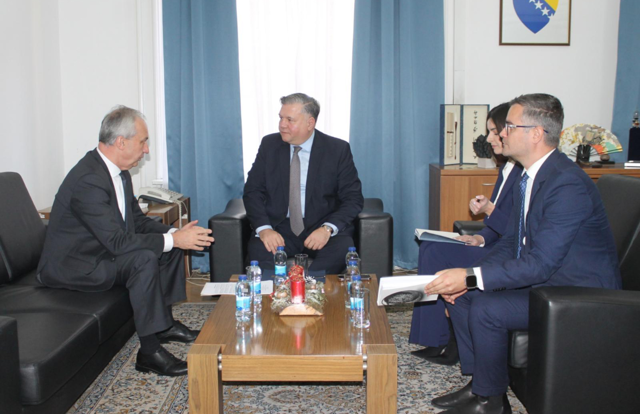 Deputy FM Receives Inaugural Visit of Ukraine’s Ambassador to BiH