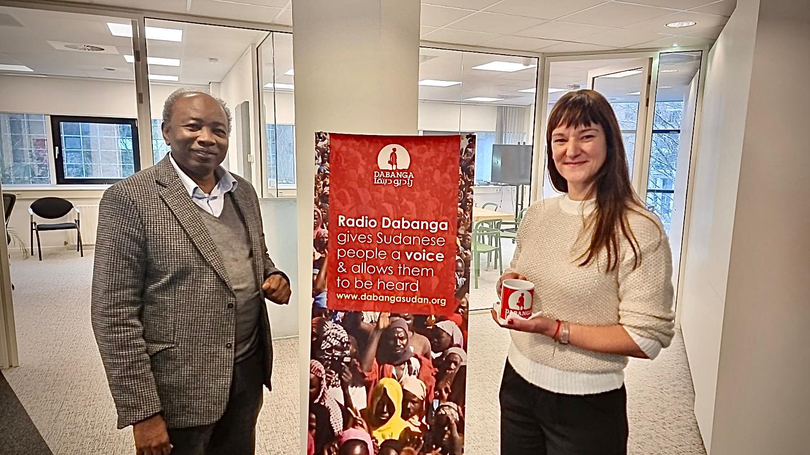 Dutch MP Sarah Dobbe visits Radio Dabanga, urges action to end Sudan war