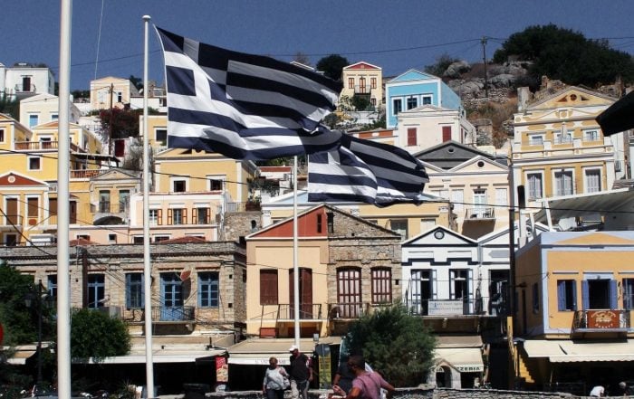 EU map Aegean islands depicted as Turkish
