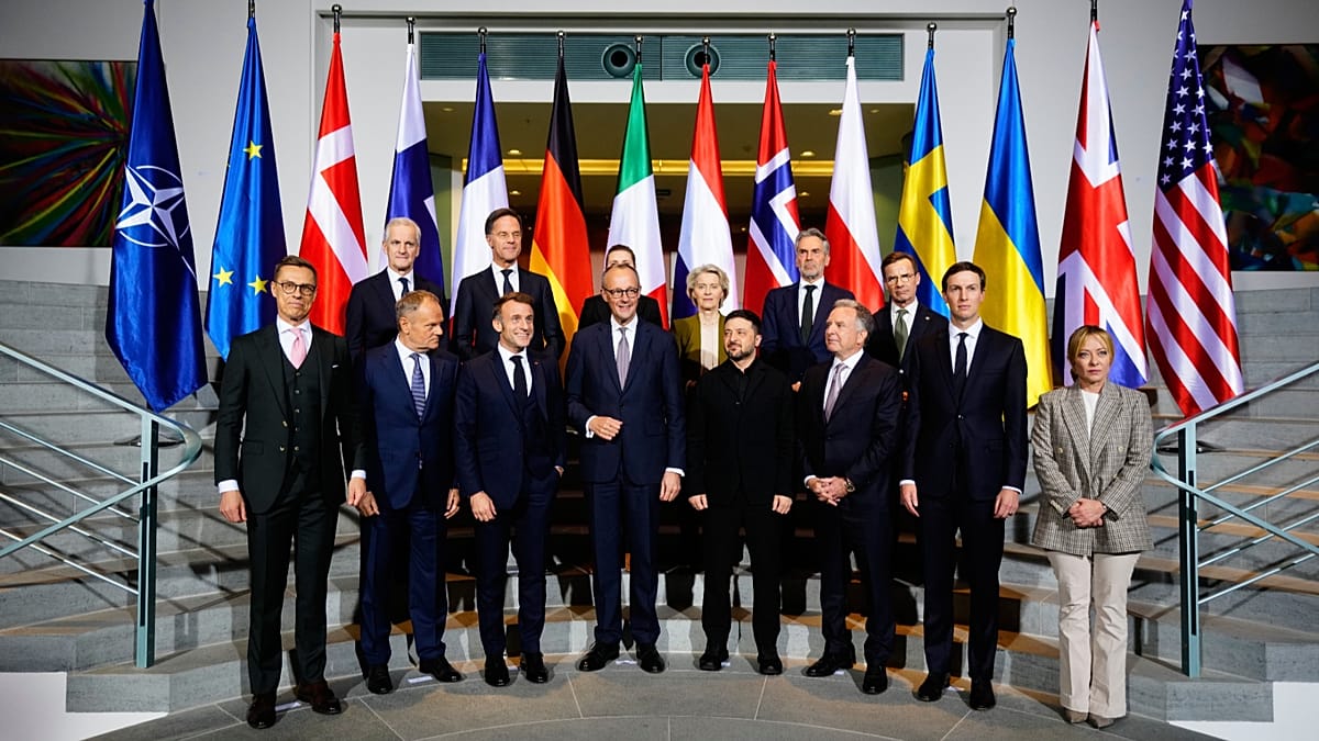 European leaders commit to aid Ukraine militarily against future Russian attack