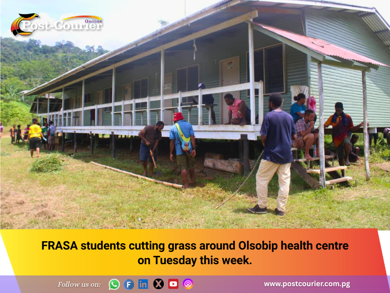 FRASA students bring hope to remote Olsobip community