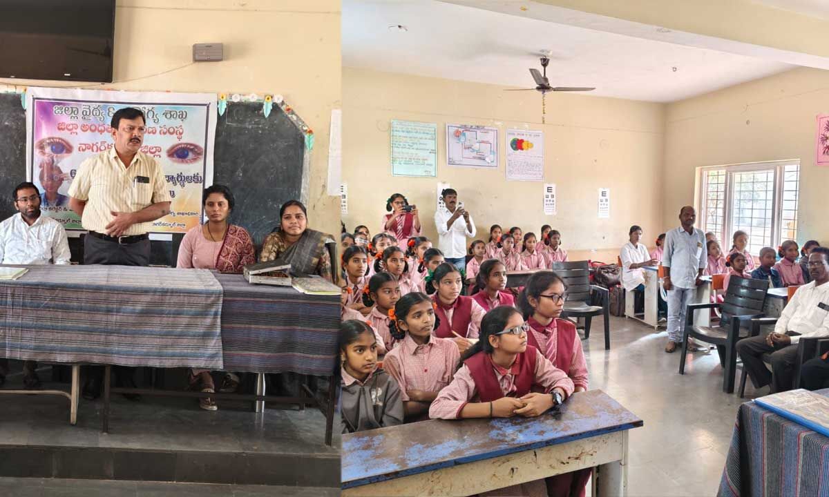 Free Spectacles to Students with Vision Impairment