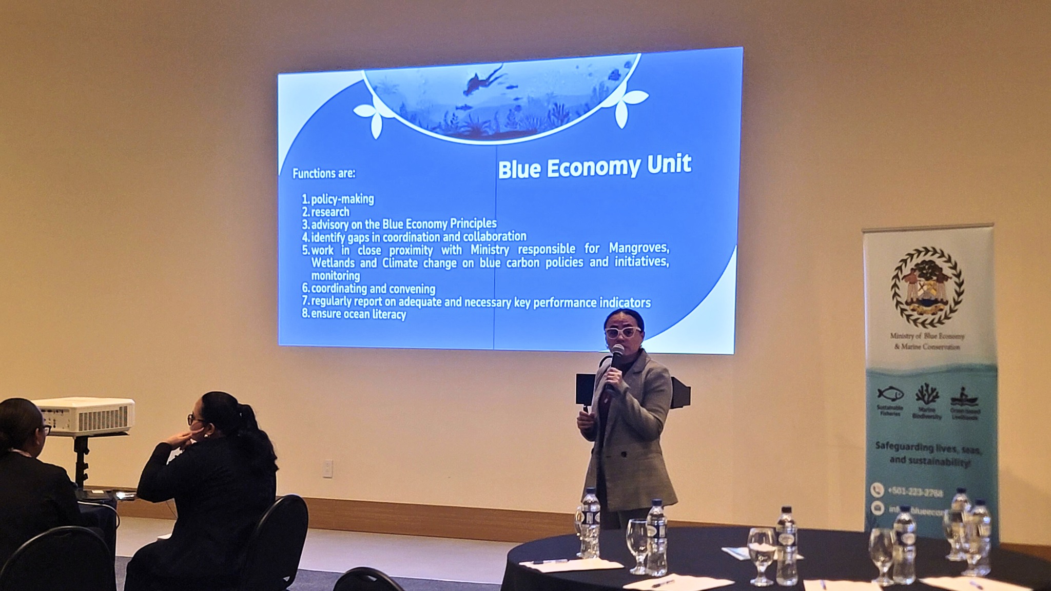 GOB Hosts Validation Session to Advance Belize’s Blue Economy Governance Framework