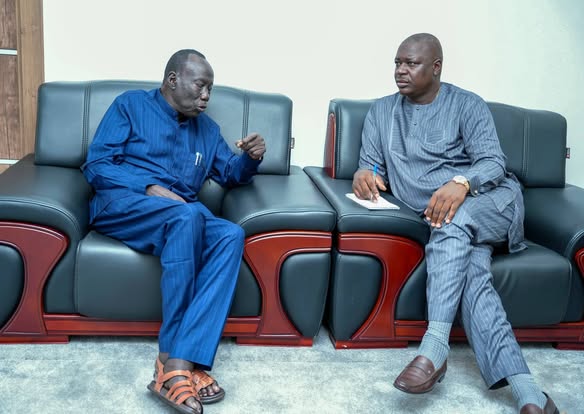 Governor Adil meets Gen. Gore to discuss governance and state-building